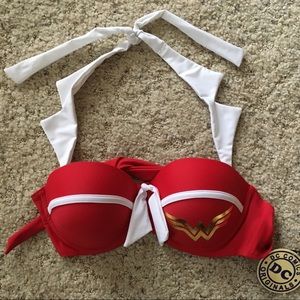 NWT Wonder Woman Bikini Top (Hot Topic)